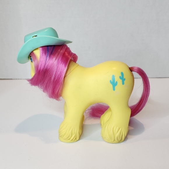 Vintage 1980s G1 My Little Pony Big Brother "Tex" with Cowboy Hat - Picture 2 of 10